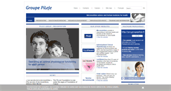 Desktop Screenshot of groupepileje.com