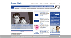 Desktop Screenshot of groupepileje.fr